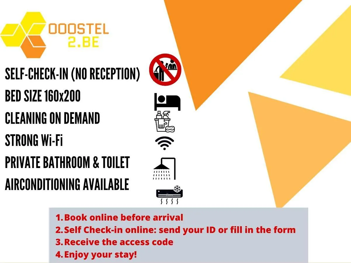 Ooostel2Be Brussel Otel Saint-Josse-ten-Noode